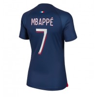 Koszulka piłkarska Paris Saint-Germain Kylian Mbappe #7 Strój Domowy dla kobiety 2023-24 tanio Krótki Rękaw